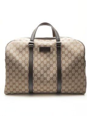 Gucci Boston Bag GG Canvas